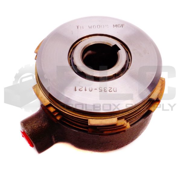 NEW TB WOODS MGF D235-0121 HYDRAULIC CLUTCH ASSEMBLY W/ 6008NSE C3 NACHI BEARING