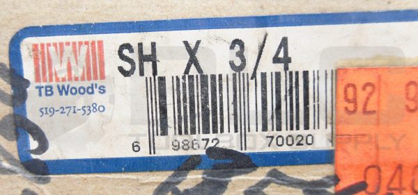 NEW TB WOODS SH X 3/4 BUSHING - Image 7
