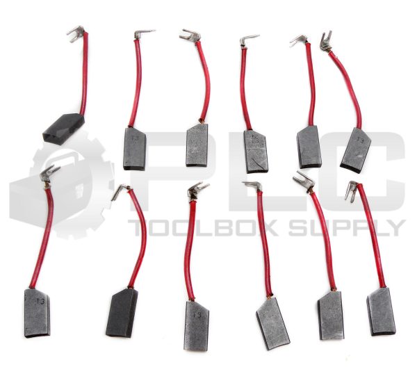 LOT OF 12 NEW CARBON BRUSHES T3 1" X 5/8"