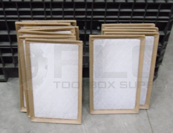 LOT OF 12 NEW FILTECH 10-7/8X18-1/4X1 AIR FILTERS