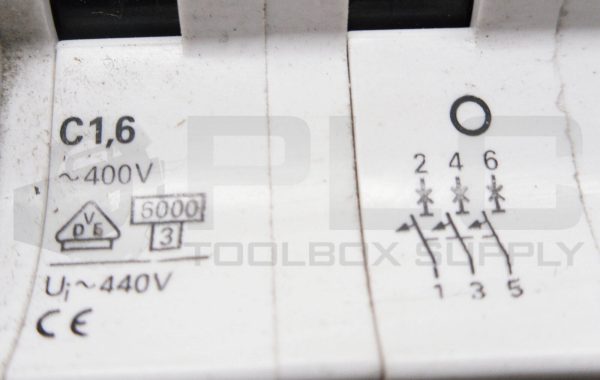LOT OF 2 SIEMENS 5SX23C16 CIRCUIT BREAKER 400V 480VAC - Image 8