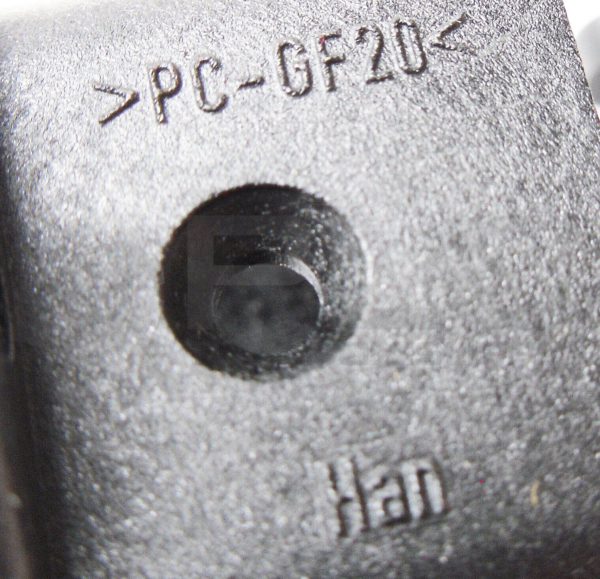 LOT OF 4 NEW HARTING PC-GF20 SHROUD RECEPTACLE PLASTIC - Image 7