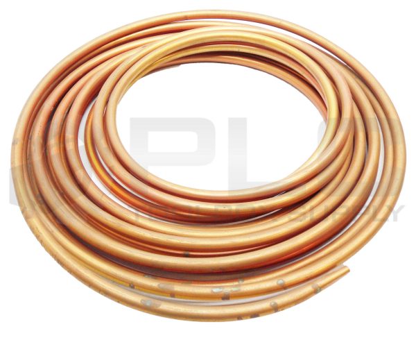 NEW APPROX 28' COPPER TUBING 5/8" OD