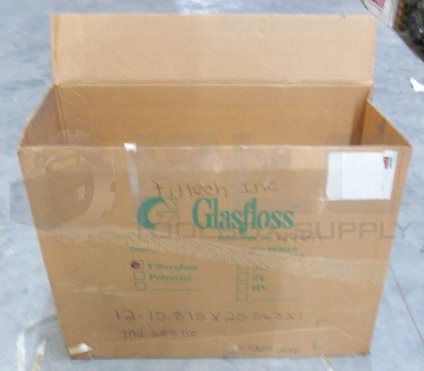 NEW BOX OF 12 GLASFLOSS 15.875X25.563X1 FIBERGLASS AIR FILTERS *READ*