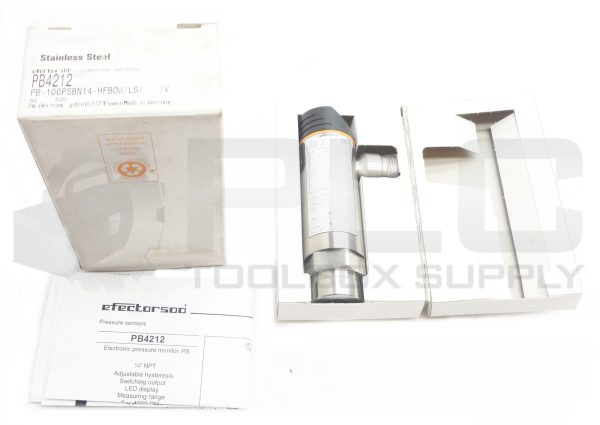 NEW EFECTOR 500 PB4212 PRESSURE SENSOR