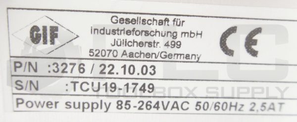 NEW GIF 3276/22.10.03 TORQUE CONTROL UNIT  *READ* - Image 12