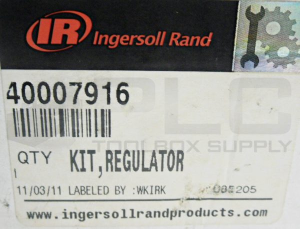 NEW INGERSOLL RAND 40007916 REGULATOR KIT - Image 6