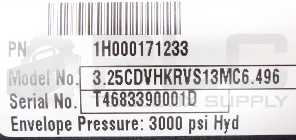 NEW PARKER 1H000171233 HYDRAULIC CYLINDER 3.25CDVHKRVS13MC6.496 3000PSI HYD - Image 6