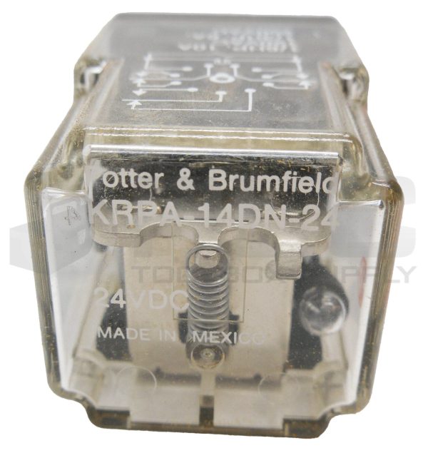 NEW POTTER & BRUMFIELD KRPA-14DN-24 RELAY 1/6HP 10A 120VAC 24VDC 3413 - Image 6