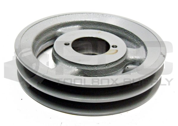 NEW POWER DRIVE 2AK64H 2 GROOVE SHEAVE PULLEY ID: 1-5/8" OD: 6-1/4" - Image 3