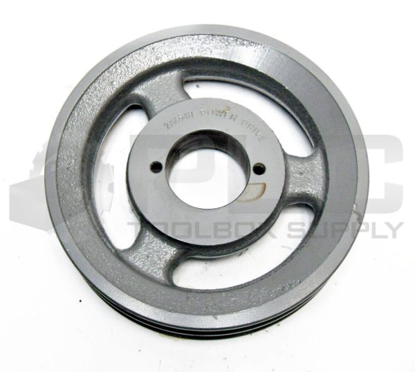 NEW POWER DRIVE 2AK64H 2 GROOVE SHEAVE PULLEY ID: 1-5/8" OD: 6-1/4"