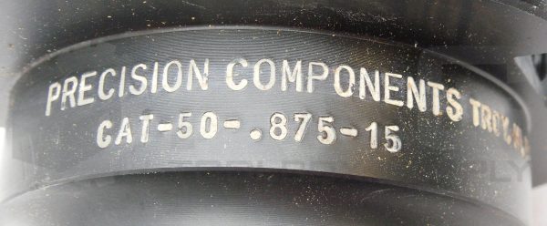 NEW PRECISION COMPONENTS CAT-50-.875-15 TOOL HOLDER - Image 6