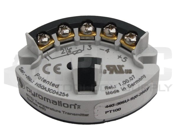 NEW PYROMATION 440-385U-S(0-250)F TEMPERATURE TRANSMITTER SERIES 440 10-30VDC