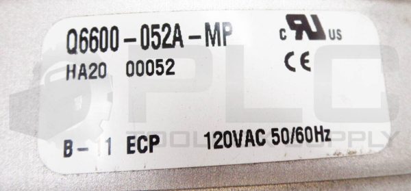 NEW Q6600-052A-MP ELECTRO VACUUM MOTOR 120VAC 50/60HZ - Image 7