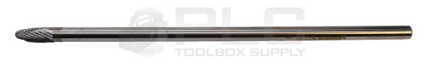 NEW RADNOR SF-1L6DC TREE SHAPE DOUBLE CUT CARBIDE 64007285 - Image 3