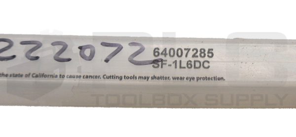 NEW RADNOR SF-1L6DC TREE SHAPE DOUBLE CUT CARBIDE 64007285 - Image 7