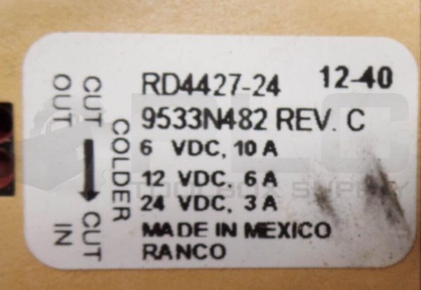 NEW RANCO RD4427-24 THERMOSTAT 6-24VDC 10A 9533N482 - Image 5