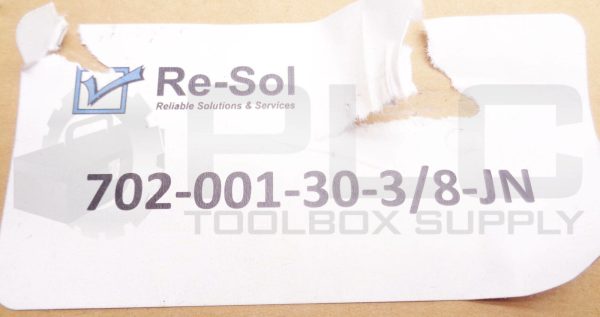 NEW RE-SOL 702-001-30-3/8-JN DOWNSTREAM REGULATOR - Image 8