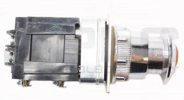 NEW REES 40732 B NC HD PUSH BUTTON ASSY. 600V ORANGE PUSH/PULL 407146 P NC - Image 4