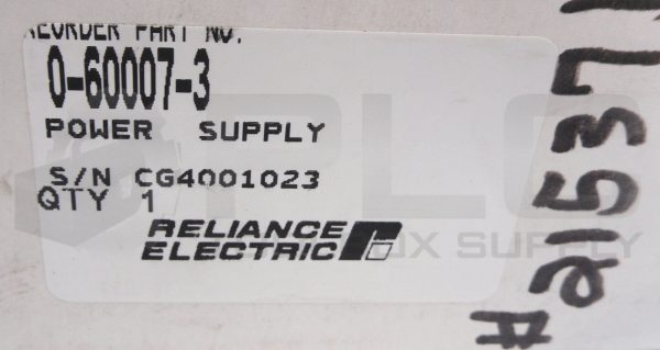 NEW RELIANCE ELECTRIC 0-60007-3 POWER SUPPLY O-60007-3 - Image 9
