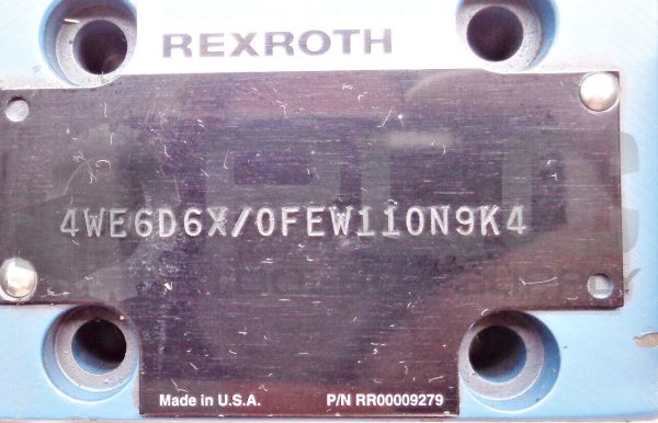 NEW REXROTH 4WE6D6X/0FEW110N9K4 HYDRAULIC VALVE - Image 5