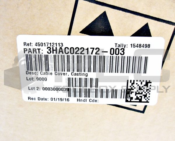 NEW SEALED ABB 3HAC022172-003 WRIST COVER FOR ARTICULATED ROBOT - Image 4