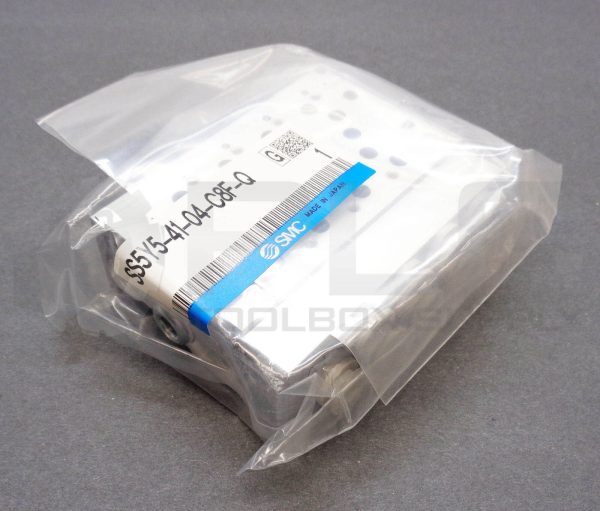 NEW SMC SS5Y5-41-04-C8F-Q BASE MOUNT MANIFOLD w/8 - 5/16" PUSH CONNECT PORTS