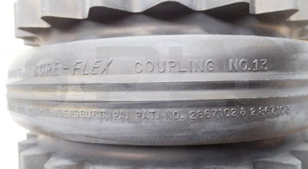 NEW TB WOODS NO.13 SURE-FLEX COUPLING 11-1/4"OD 6-1/4"ID - Image 6