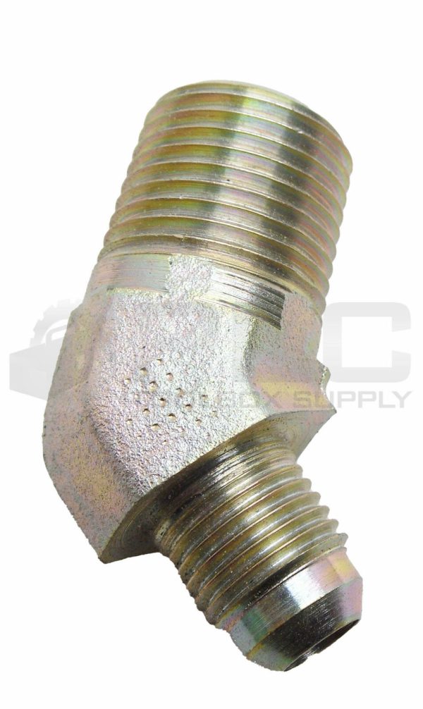 LOT OF 11 NEW PARKER 13/16" OD MALE X 9/16" OD MALE 45° ELBOW FITTINGS - Image 3