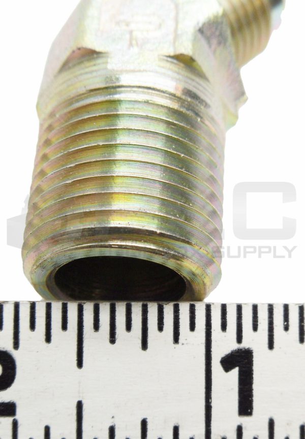 LOT OF 11 NEW PARKER 13/16" OD MALE X 9/16" OD MALE 45° ELBOW FITTINGS - Image 4