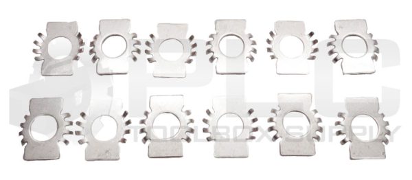 LOT OF 12 NEW CA1110 STAR WASHERS LK SS CA11101