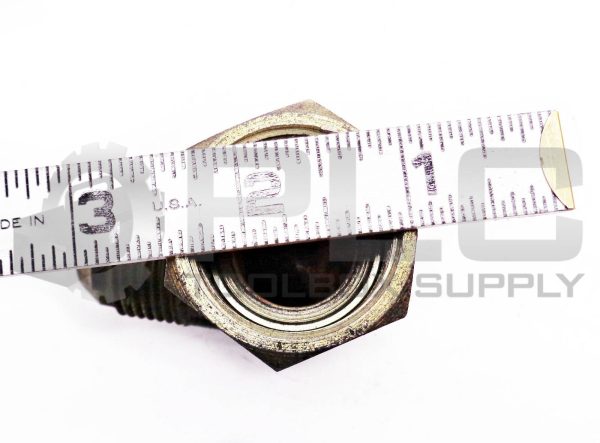 LOT OF 2 NEW PARKER 1 1/2" OD TO 1 1/2" ID 90° SWIVEL ELBOW FITTING - Image 3
