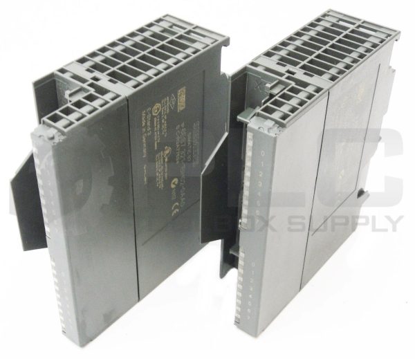 LOT OF 2 SIEMENS 6ES7 321-1BH02-0AA0 SIMATIC S7 INPUT MODULE *READ*