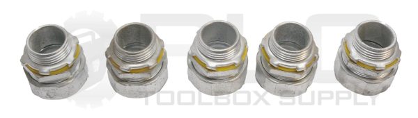LOT OF 5 NEW CROUSE HINDS 1" CONDUIT HUB