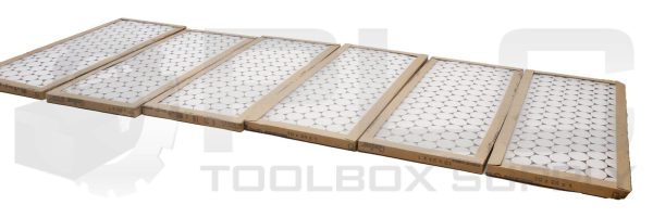 LOT OF 6 NEW GLASFLOSS 10X24X1 AIR FILTERS - Image 3