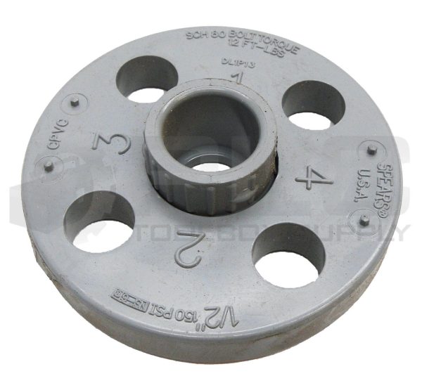 LOT OF 7 NEW SPEARS SCH80 FLANGE 1/2" CPVC 12FT-LBS - Image 3