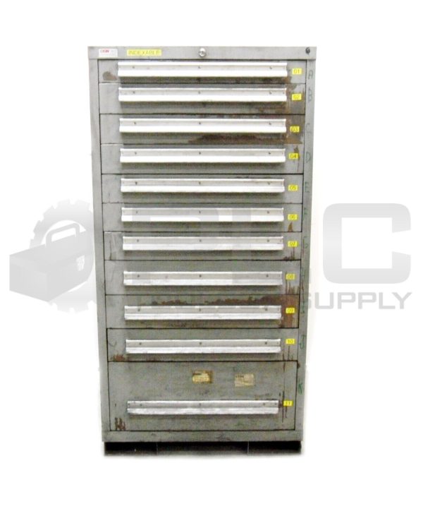 LYON MSS II MODULAR DRAWER CABINET, 11 DRAWERS, H: 59.25" W: 30" D: 28.25" - Image 3