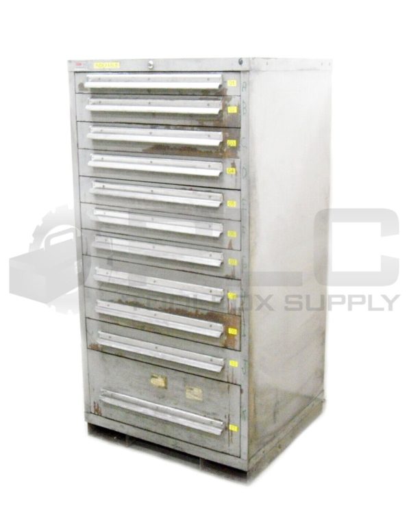 LYON MSS II MODULAR DRAWER CABINET, 11 DRAWERS, H: 59.25" W: 30" D: 28.25"