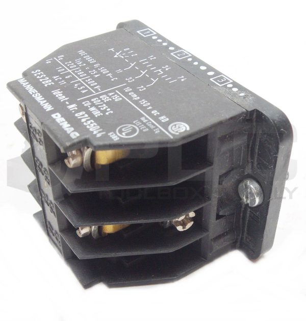MANNESMANN DEMAG 87455044 CONTACT BLOCK - Image 6