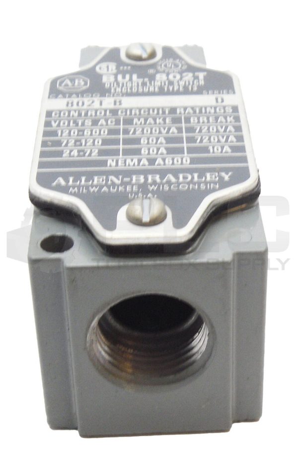 NEW ALLEN BRADLEY 802T-B SER D OILTIGHT LIMIT SWITCH NSMP - Image 5