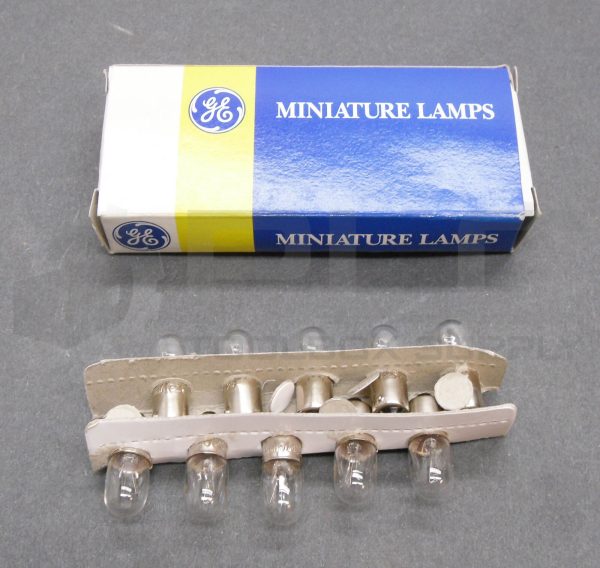NEW BOX OF 10 GENERAL ELECTRIC 757 MINIATURE LAMP BULBS