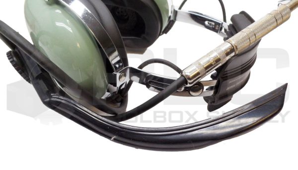 NEW DAVID CLARK 12511G-01 SOUND POWERED HEADSET W/ ACOUSTIC BOOM H5030 *READ* - Image 5