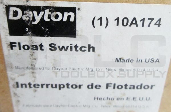 NEW DAYTON 10A174 FLOAT SWITCH - Image 8