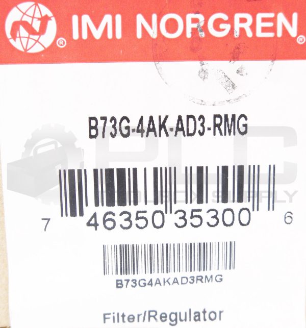NEW IMI NORGREN B73G-4AK-AD3-RMG FILTER/REGULATOR 1/2" - Image 11