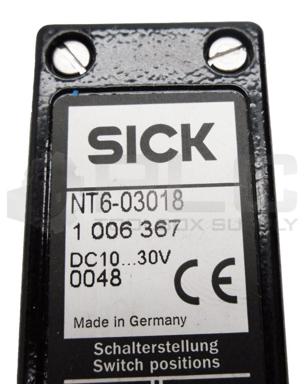 NEW IN BOX SICK NT6-03018 CONTRAST SENSOR 10-30VDC 1006367 - Image 6