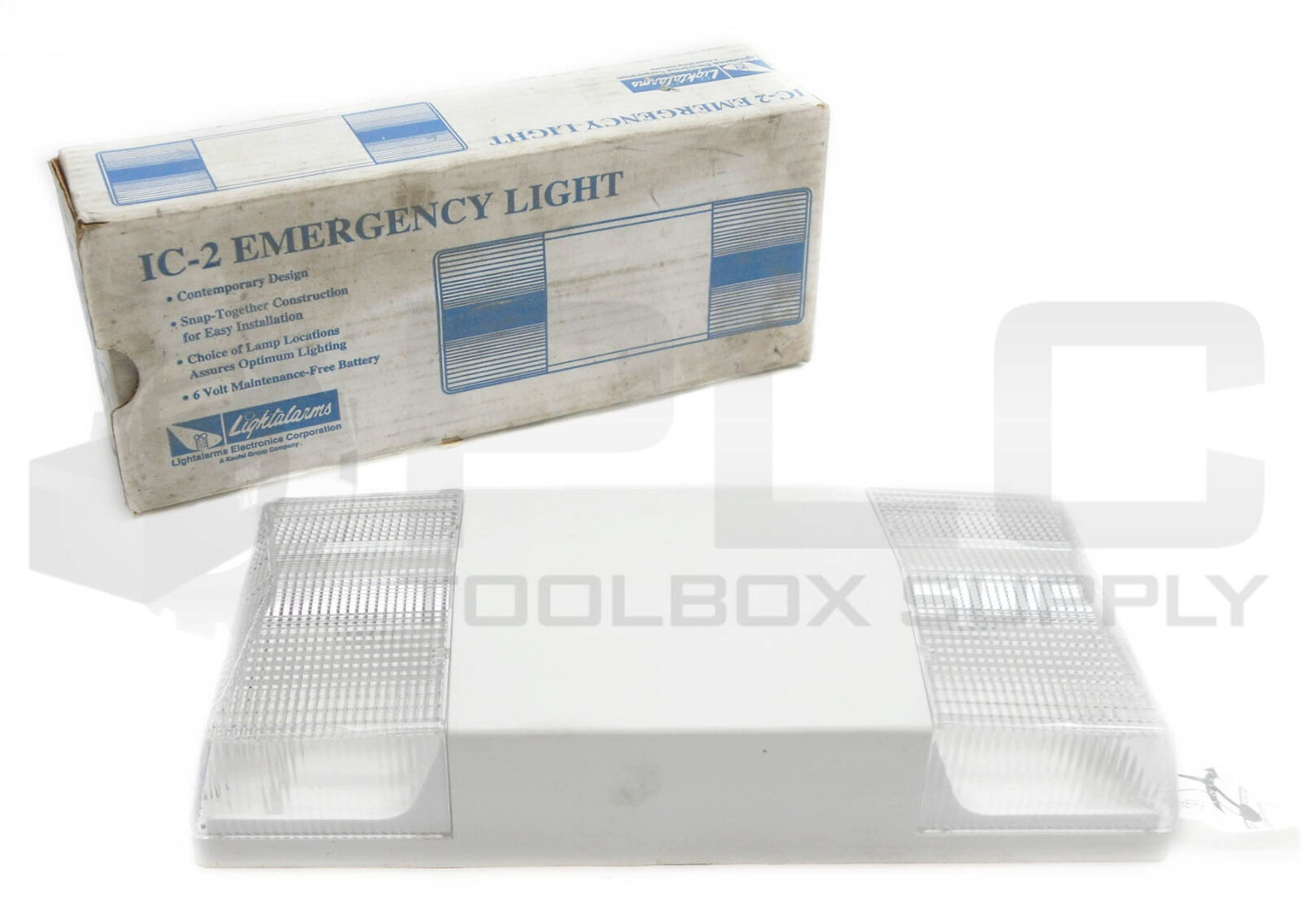 NEW LIGHTALARMS IC-2 EMERGENCY LIGHT - PLC Toolbox Supply
