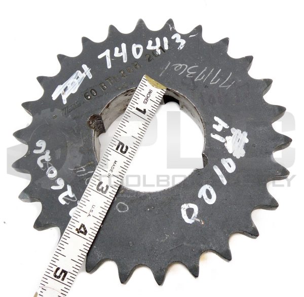 NEW MARTIN 60BTB26H SINGLE STRAND ROLLER CHAIN SPROCKET 26 TOOTH TAPERLOCK BORE - Image 3