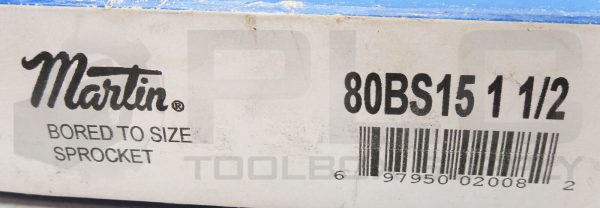 NEW MARTIN 80BS15 1 1/2 SPROCKET 15 TEETH - Image 9