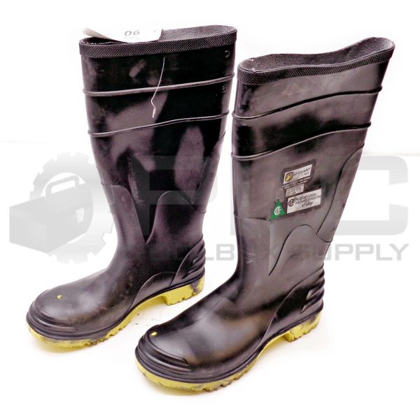 NEW ONGUARD/ANSELL ASTM F 2413-05 SIZE 6 STEEL MIDSOLE WORK BOOTS 86802