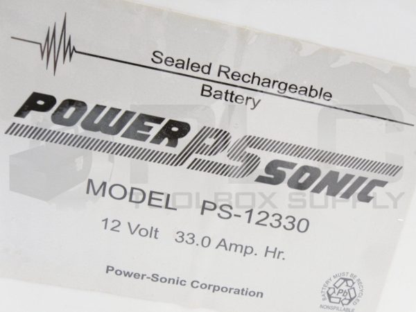 NEW POWER SONIC PS-12330 SEALED RECHARGEABLE BATTERY 12V 33.0AH - Image 6